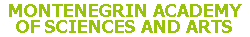 Crnogorska akademija nauka i umjetnosti
